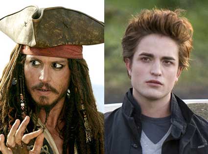 Robert Pattinson, Johnny Depp Robert Pattinson, Johnny Depp